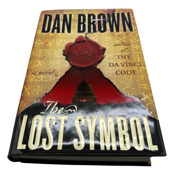 Dan Browns The Lost Symbol Hardcover Novel book English dust cover 2009 READ - Picture 1 of 8